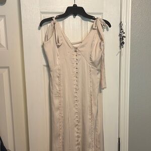 Altar'd State JACINDY champagne size small dress